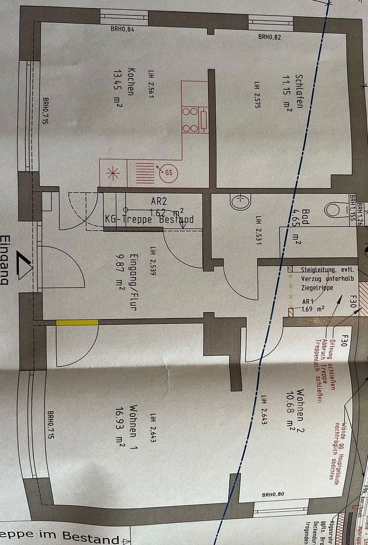 Prenájom bytu 3-izbový 76 m², Stöckter Deich 49, Winsen (Luhe), Dolné Sasko Prenájom bytu 3-izbový 76 m², Stöckter Deich 49, Winsen (Luhe), Dolné Sasko