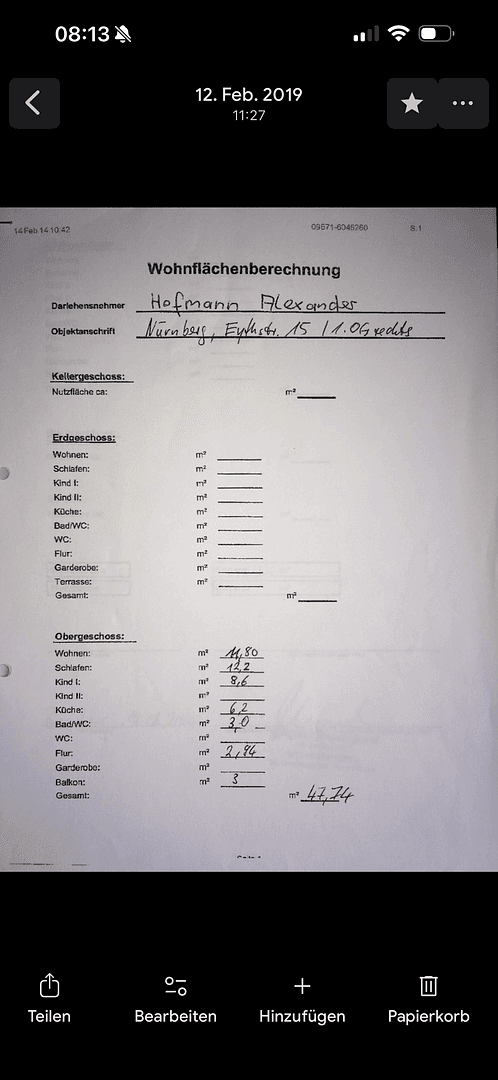 Predaj bytu 3-izbový 48 m², Eythstr.15, Nürnberg, Bavorsko Predaj bytu 3-izbový 48 m², Eythstr.15, Nürnberg, Bavorsko