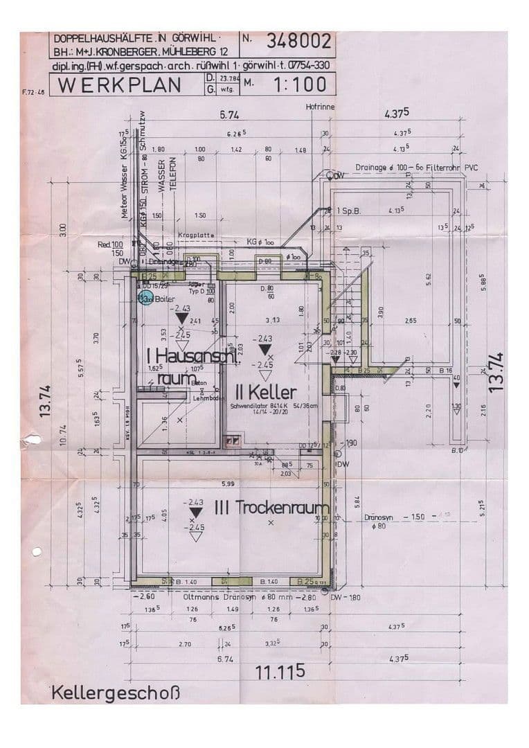 Predaj domu 145 m², pozemek 531 m², Kaisermatte 38, Görwihl, Bádensko-Wurttembersko Predaj domu 145 m², pozemek 531 m², Kaisermatte 38, Görwihl, Bádensko-Wurttembersko