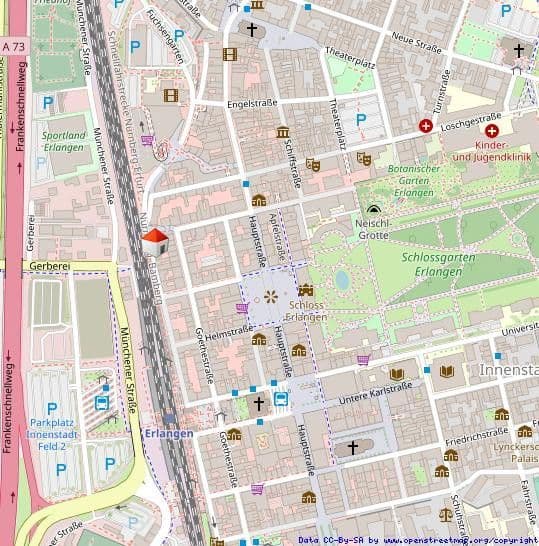 Predaj bytu 1-izbový 17 m², Westliche Stadtmauer Straße 50, Erlangen, Bavorsko Predaj bytu 1-izbový 17 m², Westliche Stadtmauer Straße 50, Erlangen, Bavorsko