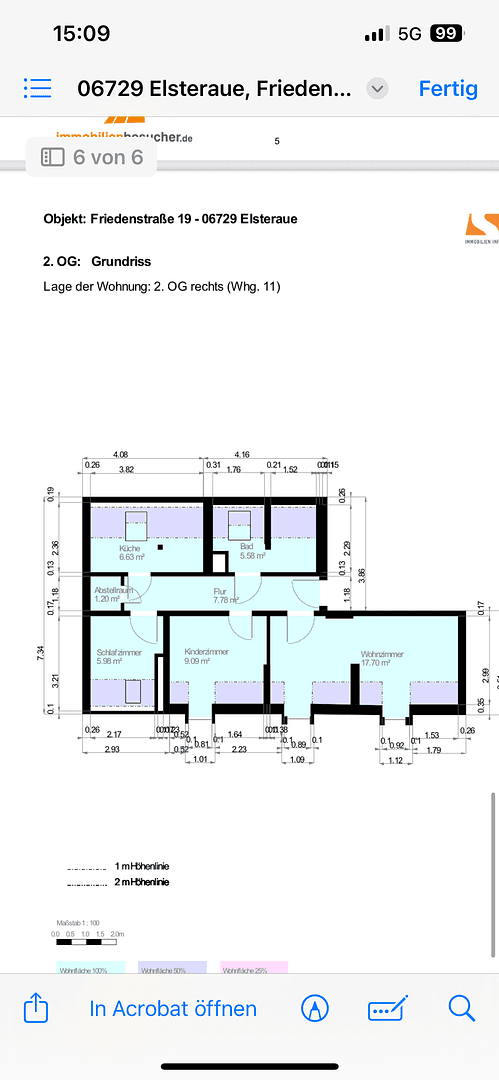 Prenájom bytu 3-izbový 46 m², Friedensstraße 19, Elsteraue, Sasko-Anhaltsko Prenájom bytu 3-izbový 46 m², Friedensstraße 19, Elsteraue, Sasko-Anhaltsko