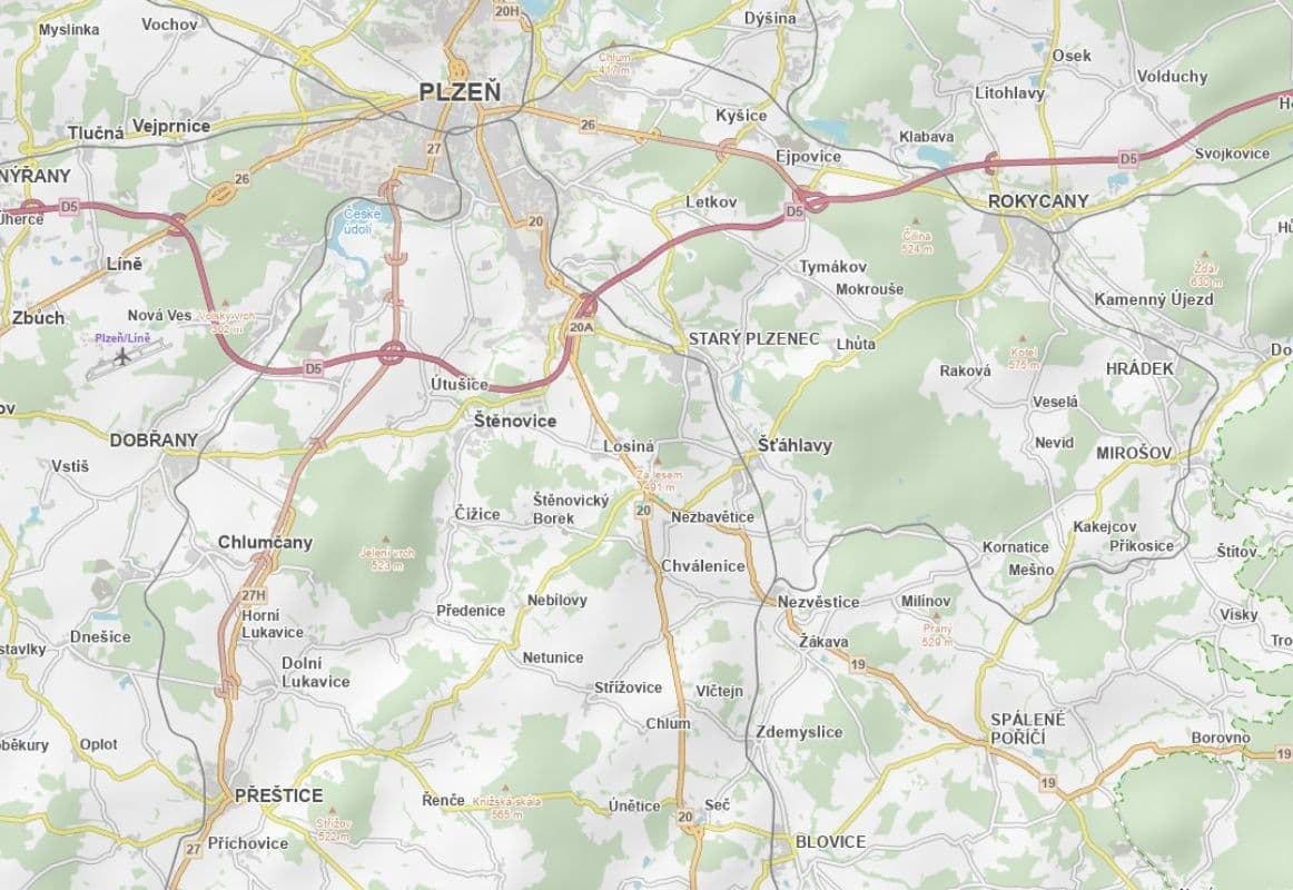 Predaj pozemku 14.616 m², Nezbavětice, Plzeňský kraj Predaj pozemku 14.616 m², Nezbavětice, Plzeňský kraj