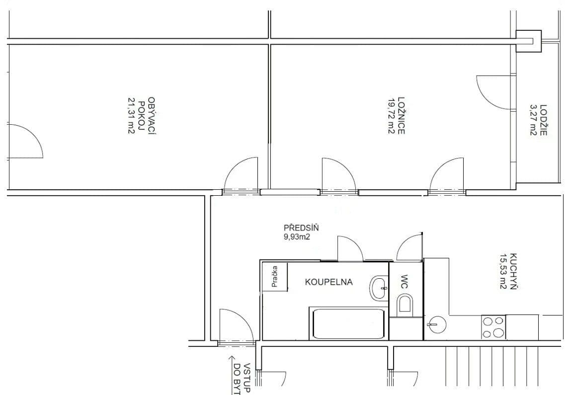 Predaj bytu 2-izbový 81 m², třída Edvarda Beneše, Hradec Králové, Královéhradecký kraj Predaj bytu 2-izbový 81 m², třída Edvarda Beneše, Hradec Králové, Královéhradecký kraj