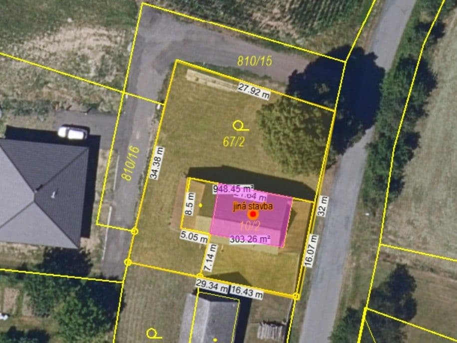 Predaj pozemku 910 m², Rybníček, Kraj Vysočina Predaj pozemku 910 m², Rybníček, Kraj Vysočina