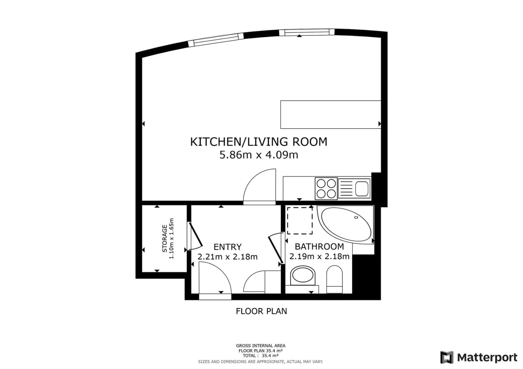 Prenájom bytu 1-izbový 32 m², Mattioliho, Praha, Praha Prenájom bytu 1-izbový 32 m², Mattioliho, Praha, Praha