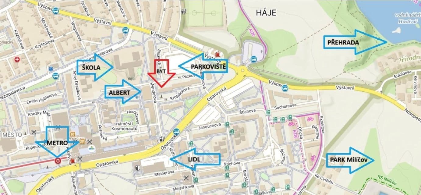 Predaj bytu 2-izbový 43 m², Plickova, Praha, Praha Predaj bytu 2-izbový 43 m², Plickova, Praha, Praha