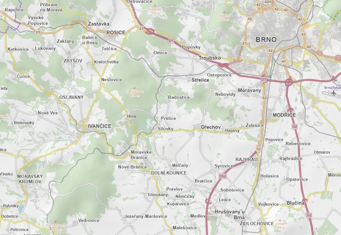 Predaj pozemku 20.363 m², Silůvky, Jihomoravský kraj Predaj pozemku 20.363 m², Silůvky, Jihomoravský kraj