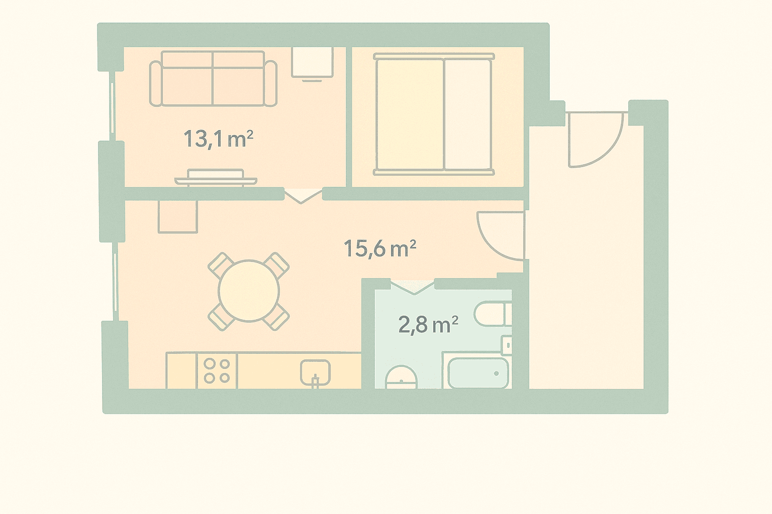 Prenájom bytu 1-izbový 35 m², Na Petynce, Praha, Praha Prenájom bytu 1-izbový 35 m², Na Petynce, Praha, Praha