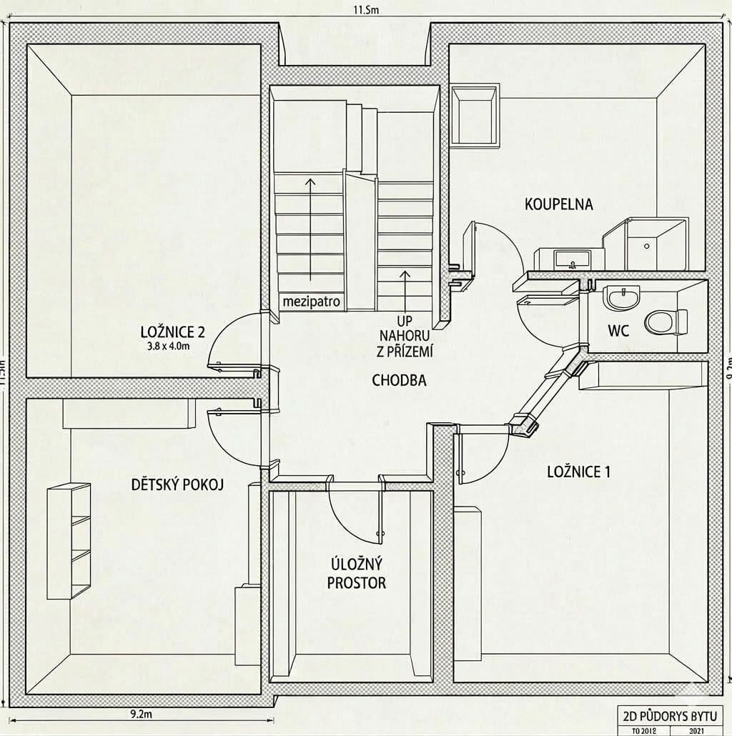 Predaj domu 115 m², pozemek 600 m², Staré Hodějovice, Jihočeský kraj Predaj domu 115 m², pozemek 600 m², Staré Hodějovice, Jihočeský kraj
