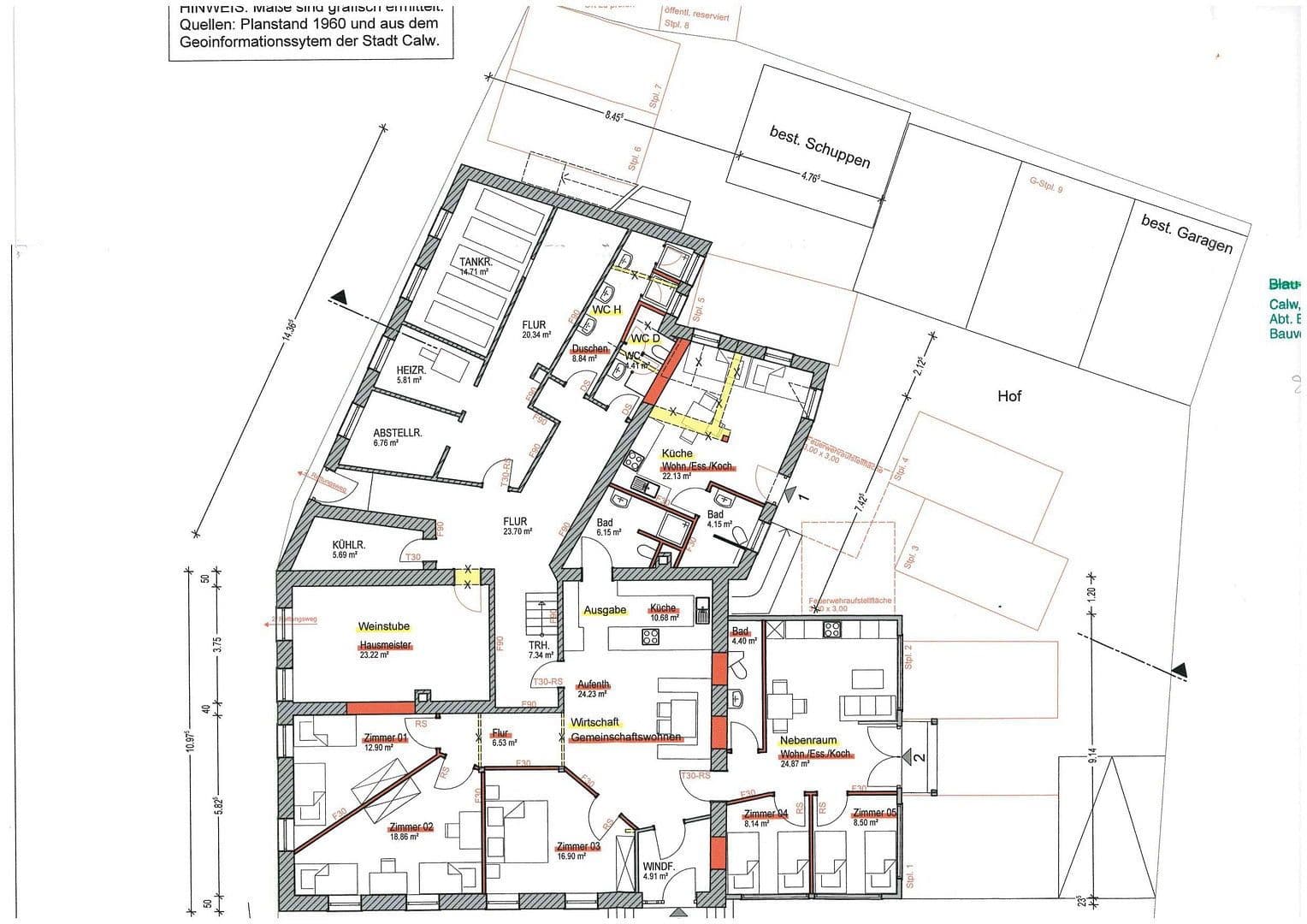 Predaj domu 644 m², pozemek 669 m², Calw, Bádensko-Wurttembersko Predaj domu 644 m², pozemek 669 m², Calw, Bádensko-Wurttembersko