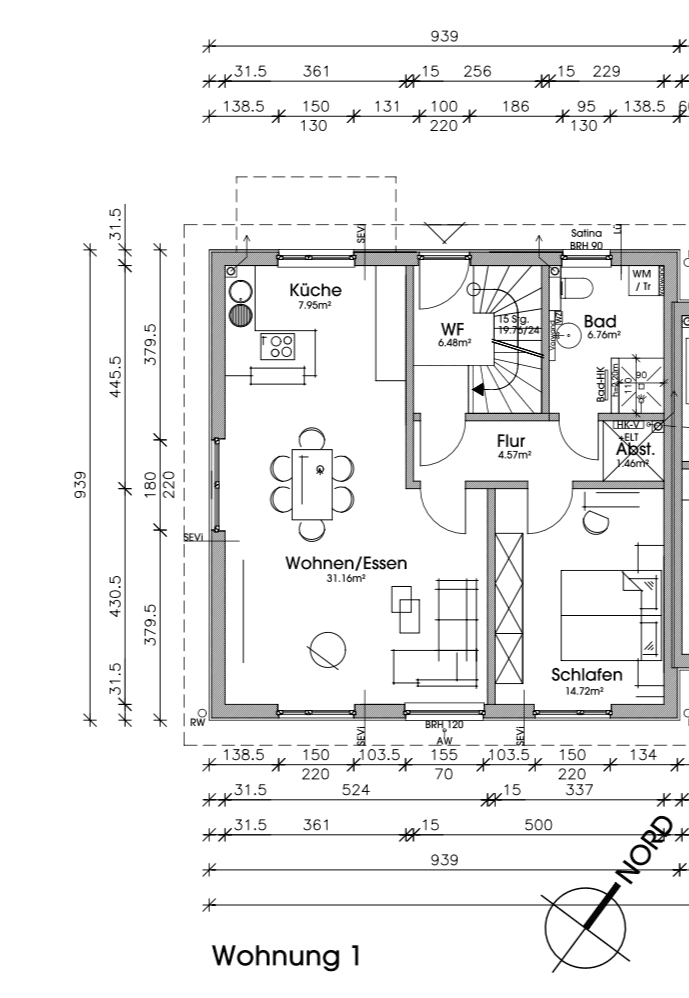 Prenájom bytu 2-izbový 74 m², Stade, Dolné Sasko Prenájom bytu 2-izbový 74 m², Stade, Dolné Sasko