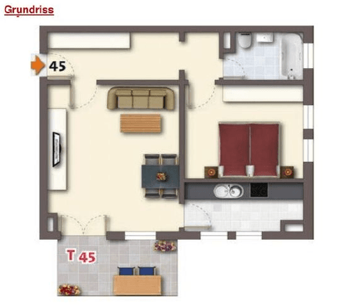 Prenájom bytu 2-izbový 60 m², Wägnerstr 13c, Dresden, Sasko Prenájom bytu 2-izbový 60 m², Wägnerstr 13c, Dresden, Sasko