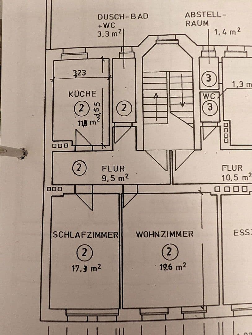 Prenájom bytu 3-izbový 70 m², Talstraße 64, Saarbrücken, Sársko Prenájom bytu 3-izbový 70 m², Talstraße 64, Saarbrücken, Sársko