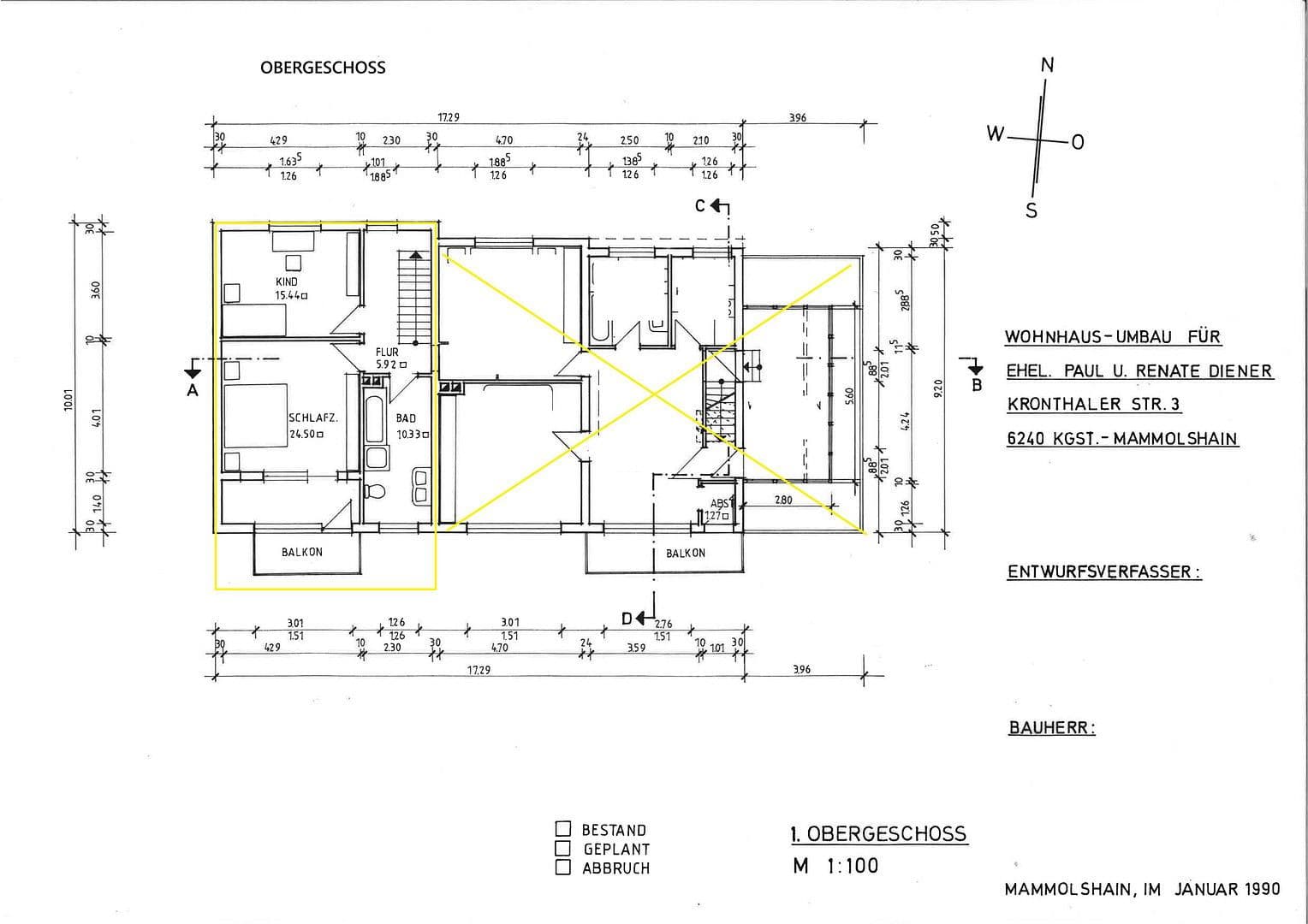 Prenájom bytu 5-izbový 154 m², Königstein im Taunus, Hesensko Prenájom bytu 5-izbový 154 m², Königstein im Taunus, Hesensko