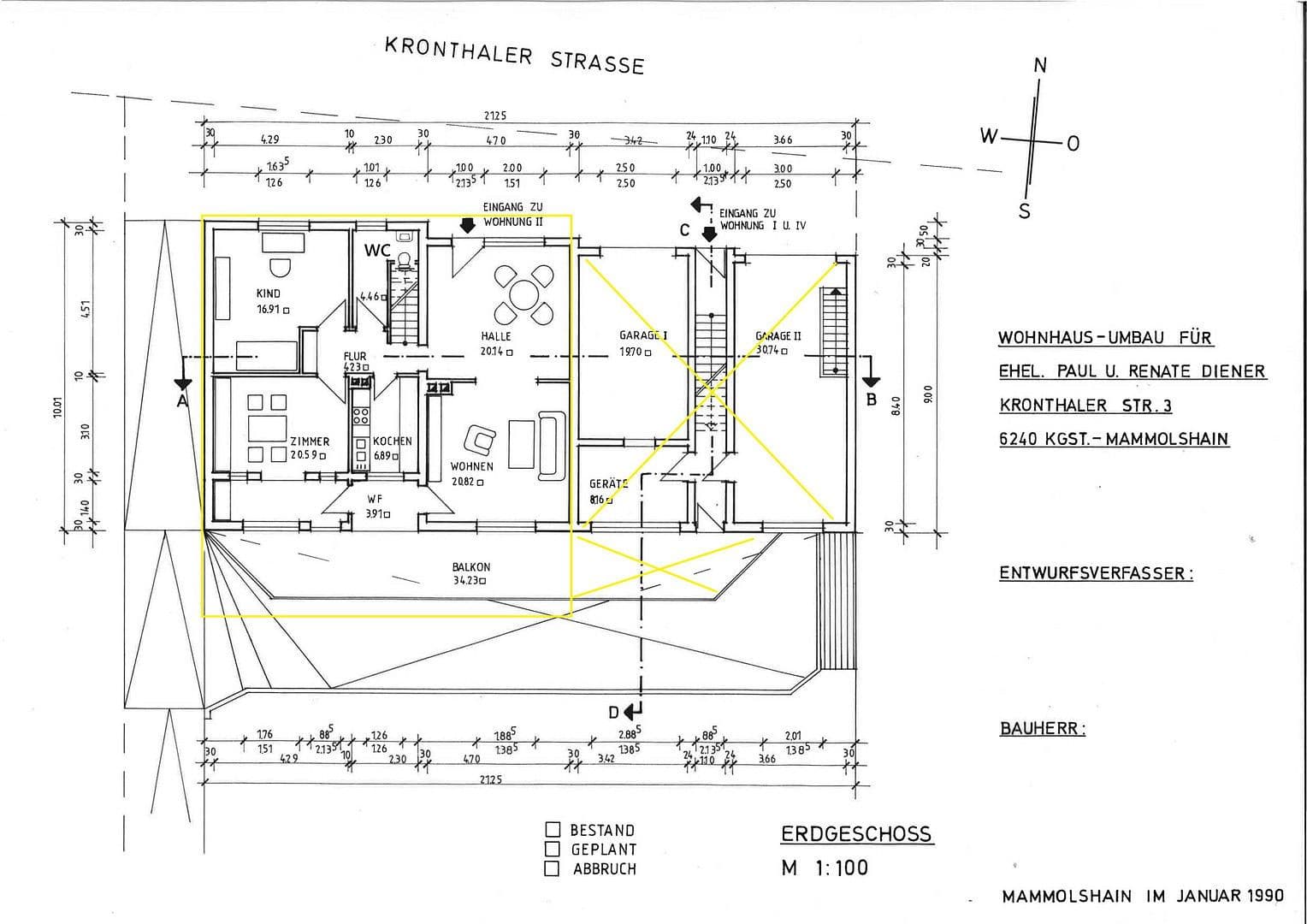 Prenájom bytu 5-izbový 154 m², Königstein im Taunus, Hesensko Prenájom bytu 5-izbový 154 m², Königstein im Taunus, Hesensko