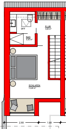 Prenájom bytu 3-izbový 62 m², Fischergasse 3, Eggenfelden, Bavorsko Prenájom bytu 3-izbový 62 m², Fischergasse 3, Eggenfelden, Bavorsko