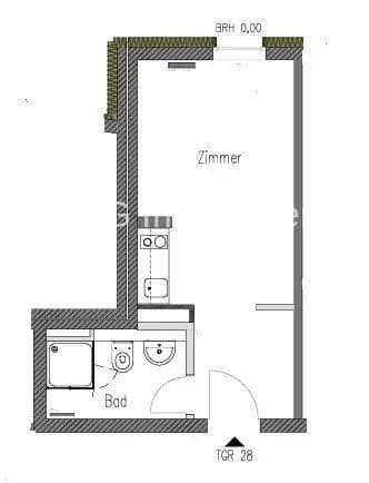 Prenájom bytu 1-izbový 23 m², Wexstraße 14, Wilmersdorf, Berlin, Berlín Prenájom bytu 1-izbový 23 m², Wexstraße 14, Wilmersdorf, Berlin, Berlín