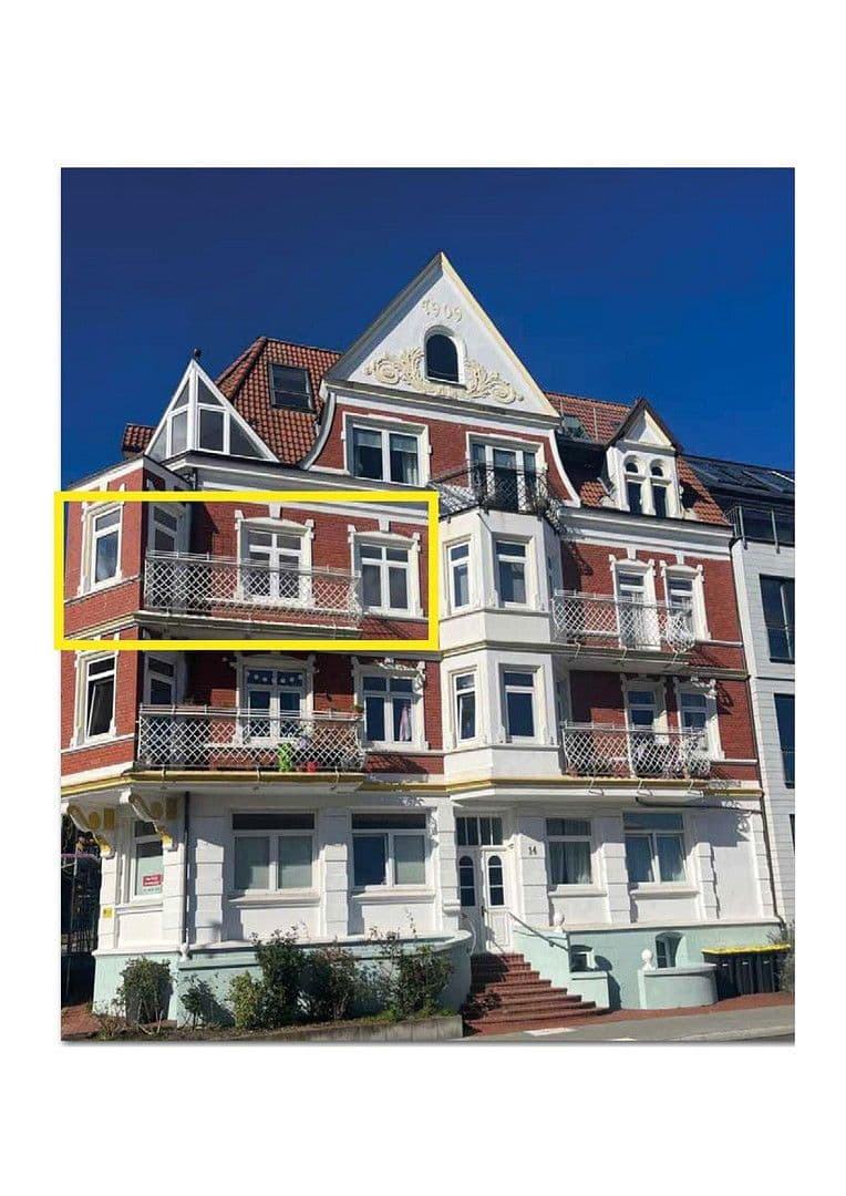 Predaj bytu 4-izbový 94 m², Prieser Strand 14, Kiel-Friedrichsort, Šlezvicko-Holštajnsko Predaj bytu 4-izbový 94 m², Prieser Strand 14, Kiel-Friedrichsort, Šlezvicko-Holštajnsko