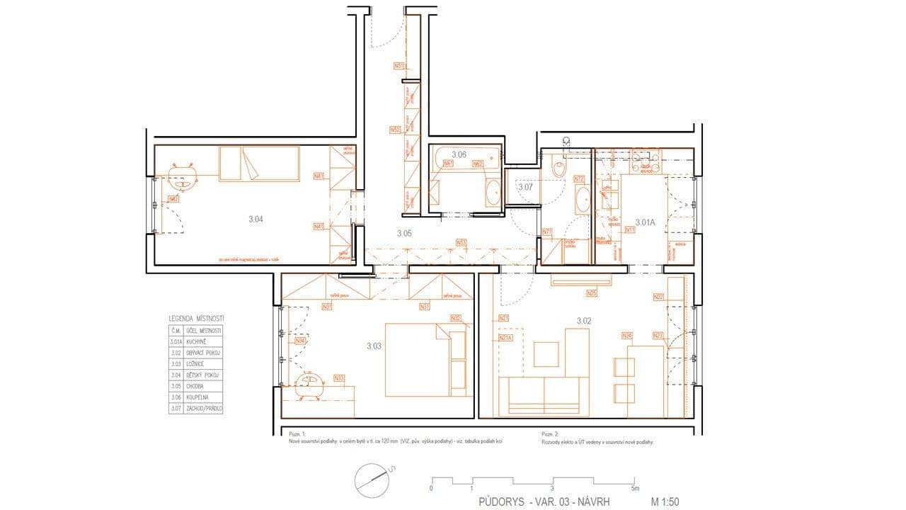 Predaj bytu 3-izbový 80 m², Krupská, Praha, Praha Predaj bytu 3-izbový 80 m², Krupská, Praha, Praha