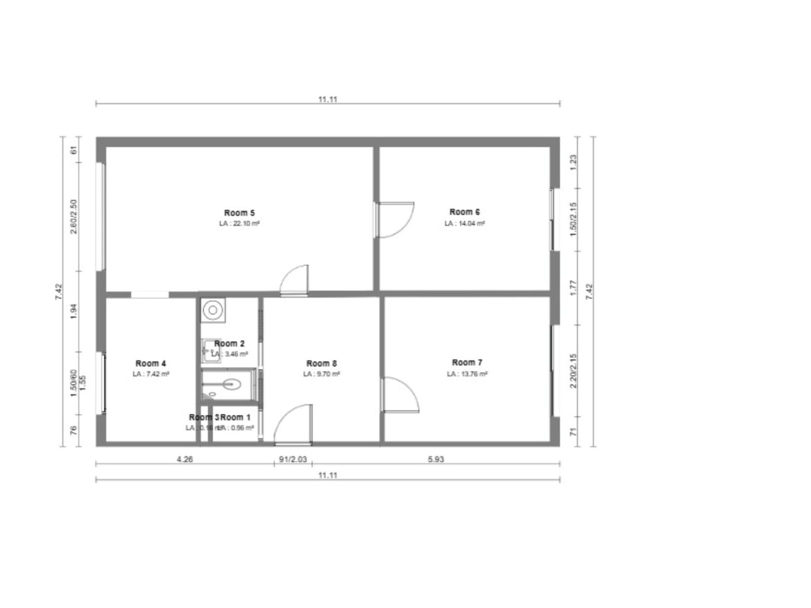 Prenájom bytu 3-izbový 75 m², Žerotínovo nám., Přerov, Olomoucký kraj Prenájom bytu 3-izbový 75 m², Žerotínovo nám., Přerov, Olomoucký kraj