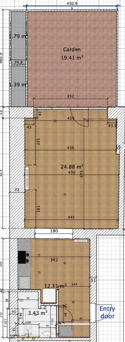 Prenájom bytu 1-izbový 40 m², Špotzova, Praha, Praha Prenájom bytu 1-izbový 40 m², Špotzova, Praha, Praha