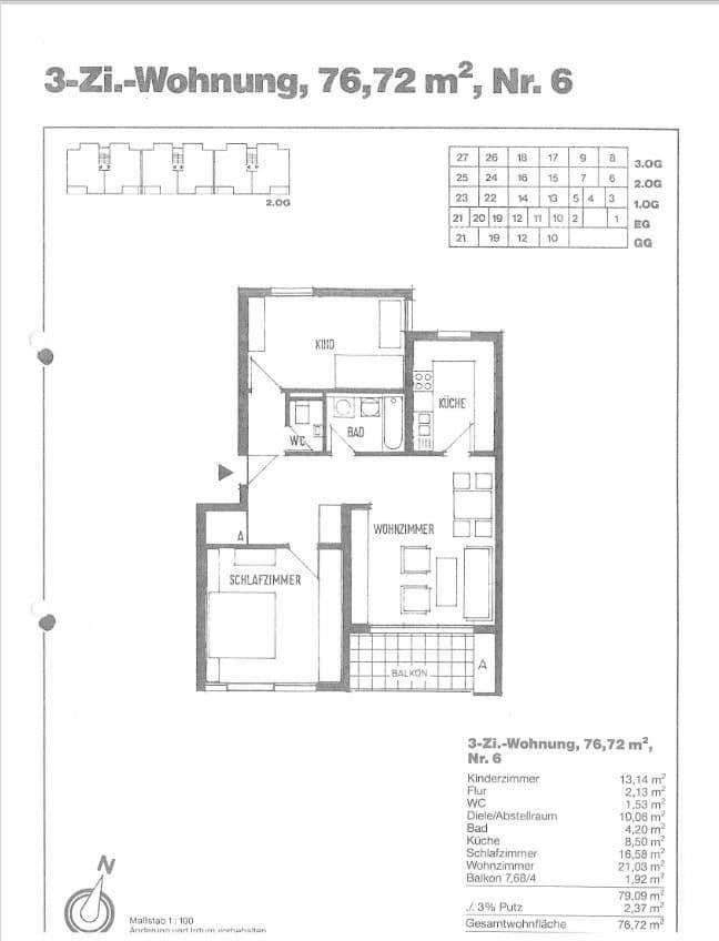 Predaj bytu 3-izbový 77 m², Fellbach, Bádensko-Wurttembersko Predaj bytu 3-izbový 77 m², Fellbach, Bádensko-Wurttembersko