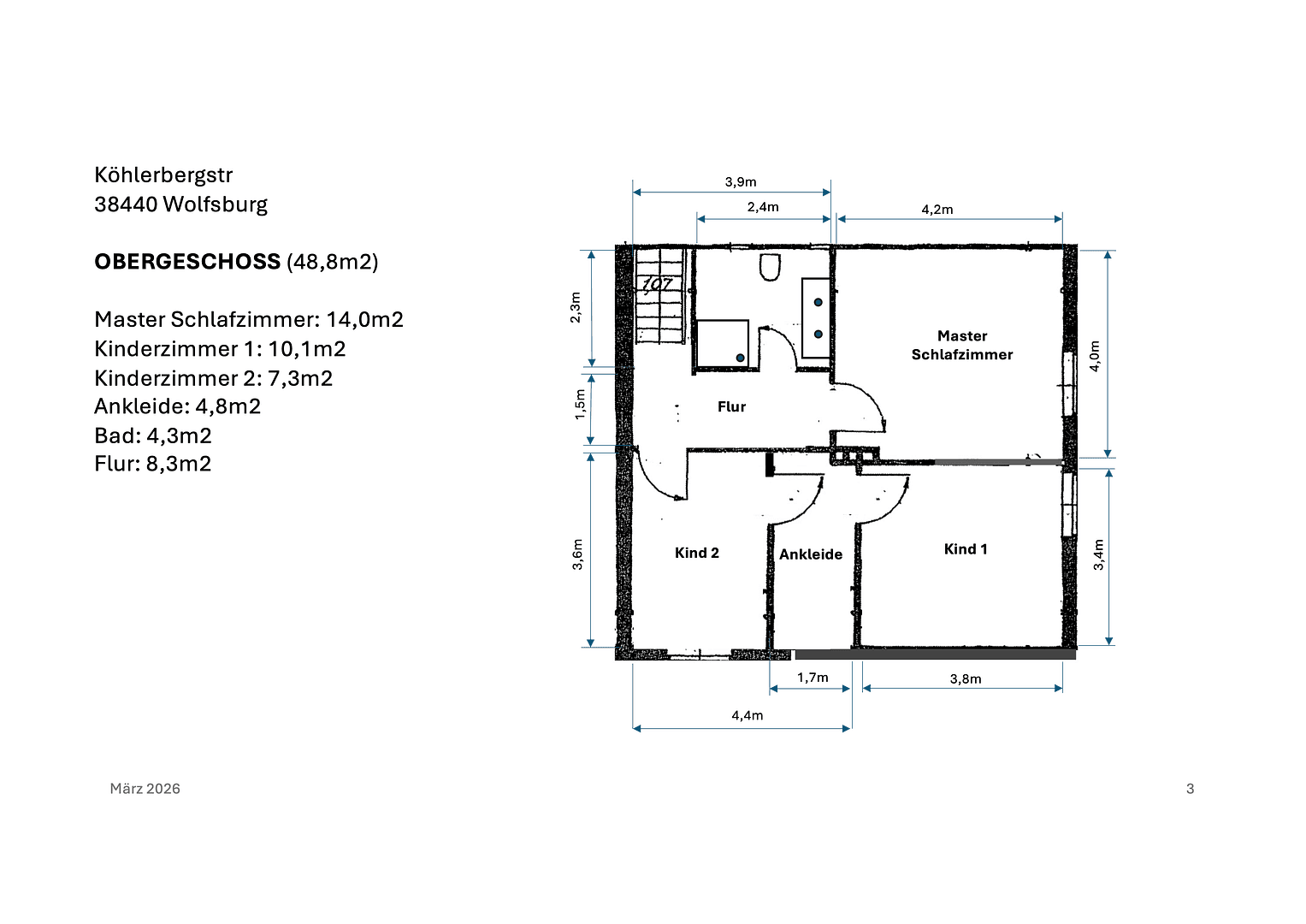 Prenájom domu 133 m², pozemek 591 m², Wolfsburg, Dolné Sasko Prenájom domu 133 m², pozemek 591 m², Wolfsburg, Dolné Sasko