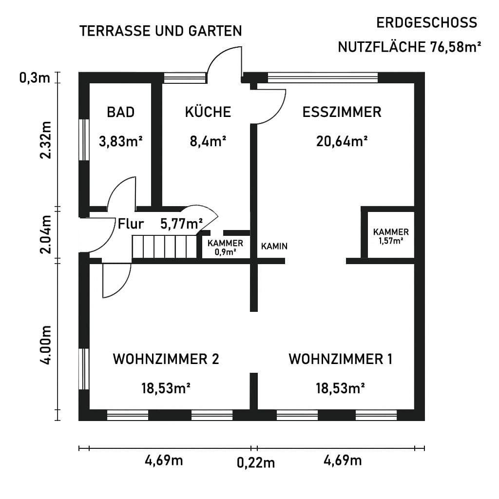 Predaj domu 125 m², pozemek 428 m², Glückstadt, Šlezvicko-Holštajnsko Predaj domu 125 m², pozemek 428 m², Glückstadt, Šlezvicko-Holštajnsko