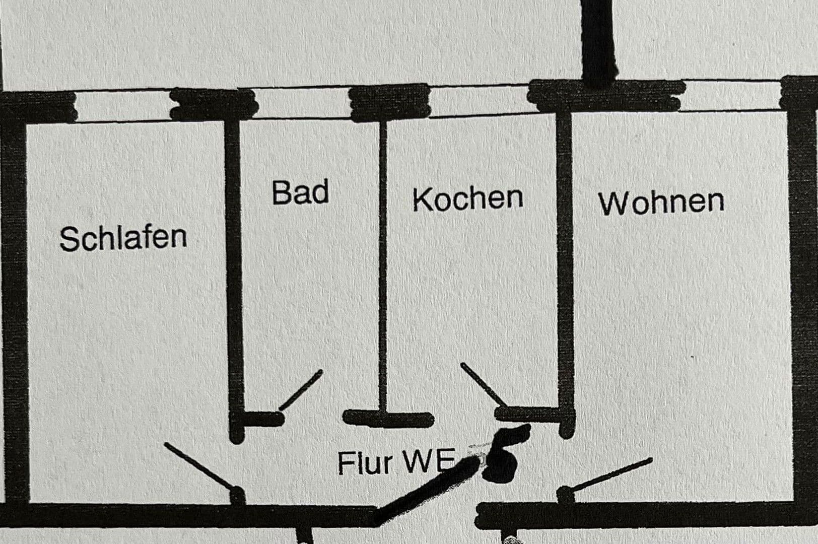 Prenájom bytu 2-izbový 58 m², Zeißstrasse 54, Chemnitz, Sasko Prenájom bytu 2-izbový 58 m², Zeißstrasse 54, Chemnitz, Sasko