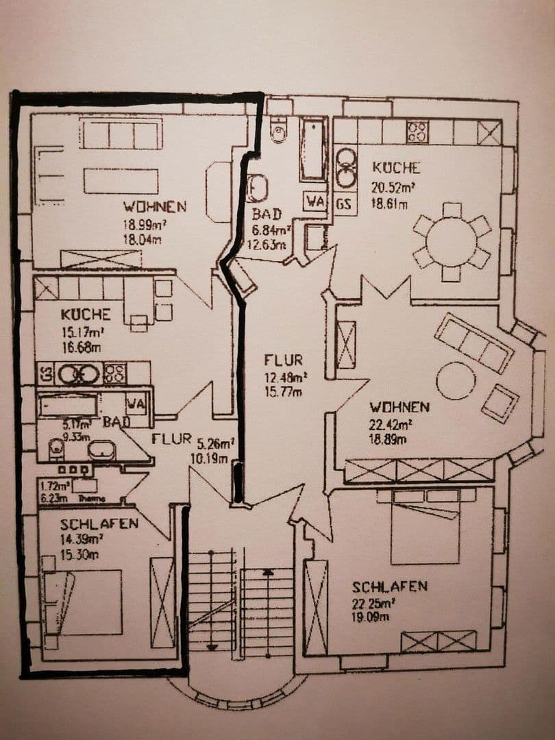 Prenájom bytu 2-izbový 63 m², Löwentorstrasse 28, Bleicherode, Durínsko Prenájom bytu 2-izbový 63 m², Löwentorstrasse 28, Bleicherode, Durínsko