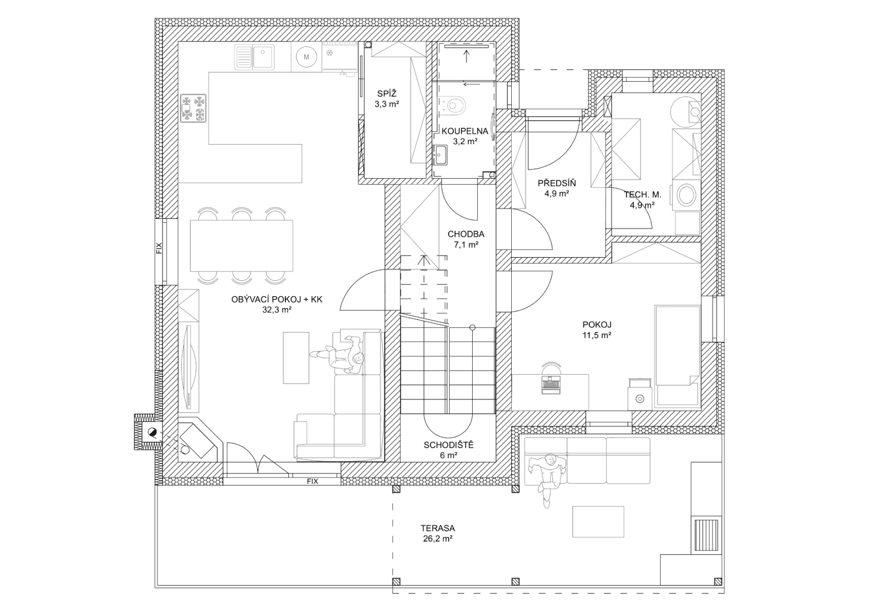 Predaj domu 136 m², pozemek 853 m², Západní, Kostomlaty nad Labem, Středočeský kraj Predaj domu 136 m², pozemek 853 m², Západní, Kostomlaty nad Labem, Středočeský kraj