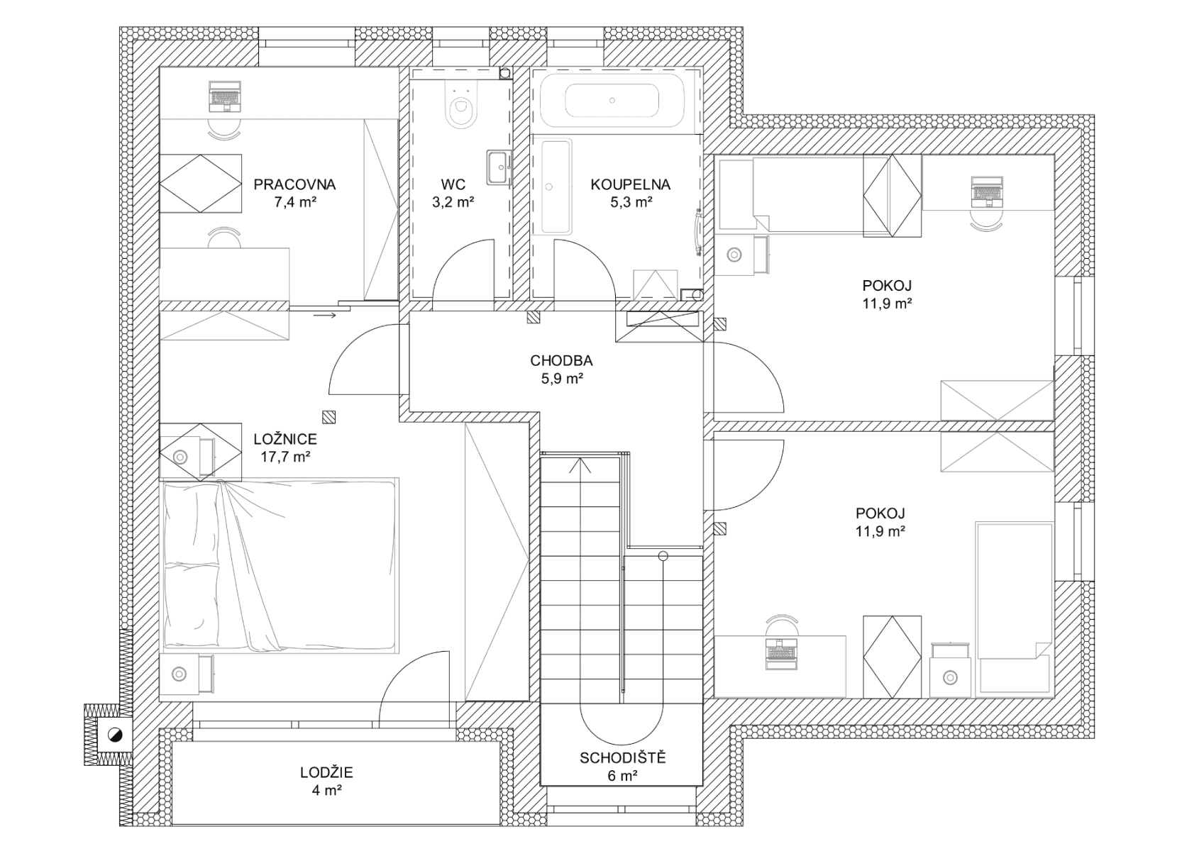 Predaj domu 136 m², pozemek 853 m², Západní, Kostomlaty nad Labem, Středočeský kraj Predaj domu 136 m², pozemek 853 m², Západní, Kostomlaty nad Labem, Středočeský kraj