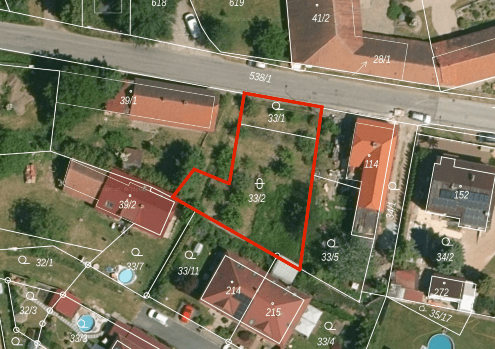 Predaj pozemku 609 m², Rohovládova Bělá, Pardubický kraj Predaj pozemku 609 m², Rohovládova Bělá, Pardubický kraj