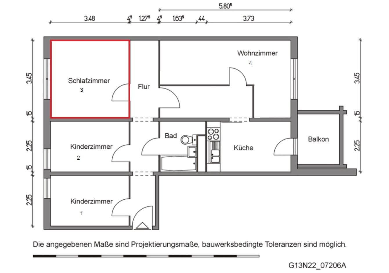 Prenájom bytu 12 m², Dirkower Höhe 31, Rostock, Meklenbursko-Predpomoransko Prenájom bytu 12 m², Dirkower Höhe 31, Rostock, Meklenbursko-Predpomoransko