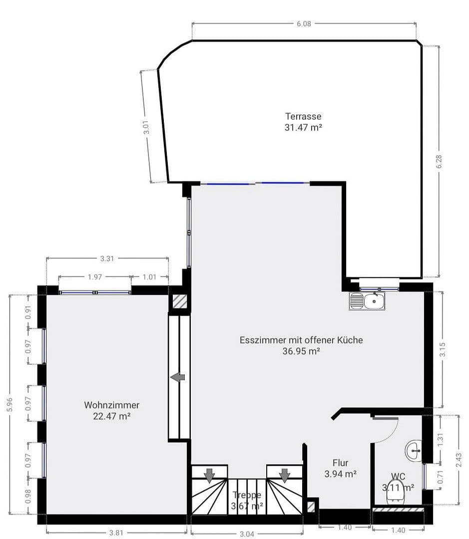 Predaj domu 187 m², pozemek 287 m², Bergweg 92, Aidlingen, Bádensko-Wurttembersko Predaj domu 187 m², pozemek 287 m², Bergweg 92, Aidlingen, Bádensko-Wurttembersko