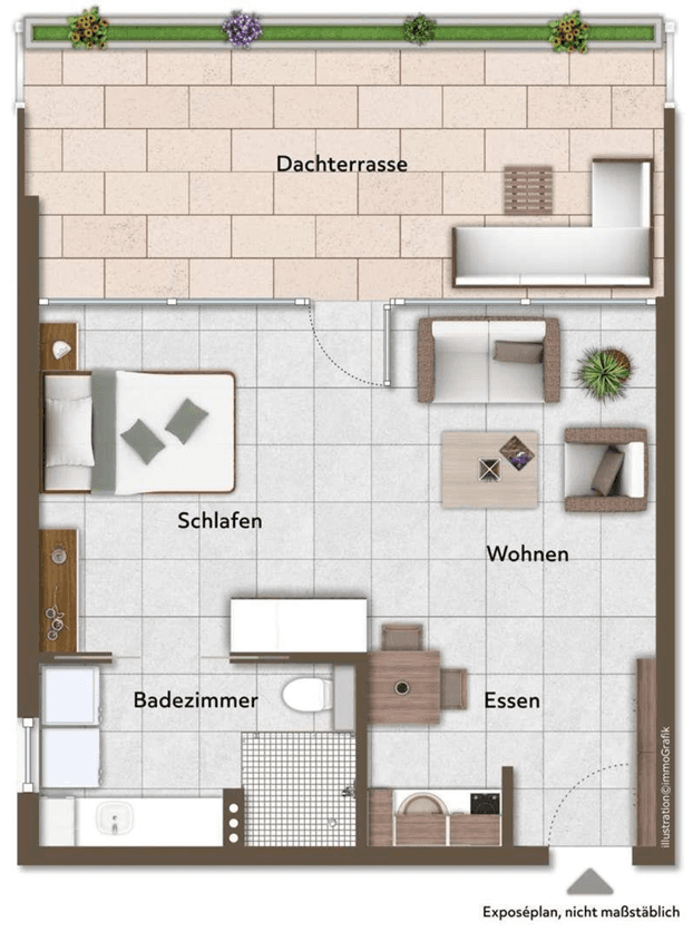 Prenájom bytu 1-izbový 45 m², München, Bavorsko Prenájom bytu 1-izbový 45 m², München, Bavorsko