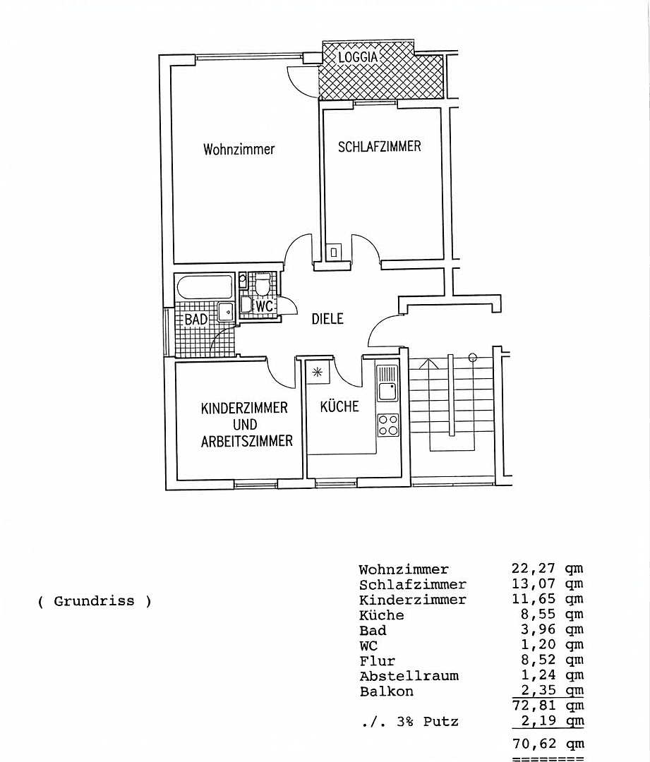 Prenájom bytu 3-izbový 70 m², Nordbahnstr. 99, Kaiserslautern, Porýnie-Falcko Prenájom bytu 3-izbový 70 m², Nordbahnstr. 99, Kaiserslautern, Porýnie-Falcko