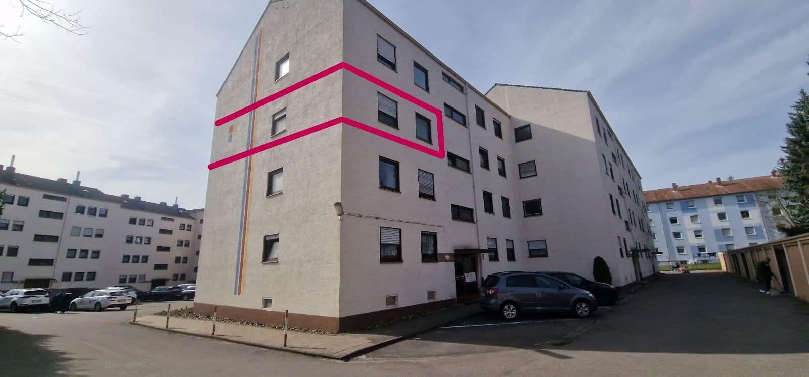 Prenájom bytu 3-izbový 70 m², Nordbahnstr. 99, Kaiserslautern, Porýnie-Falcko Prenájom bytu 3-izbový 70 m², Nordbahnstr. 99, Kaiserslautern, Porýnie-Falcko