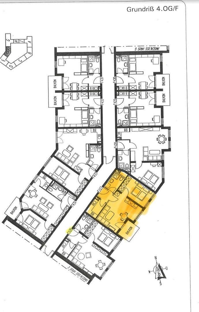 Predaj bytu 2-izbový 47 m², Sonnenstr. 5, Fürth, Bavorsko Predaj bytu 2-izbový 47 m², Sonnenstr. 5, Fürth, Bavorsko