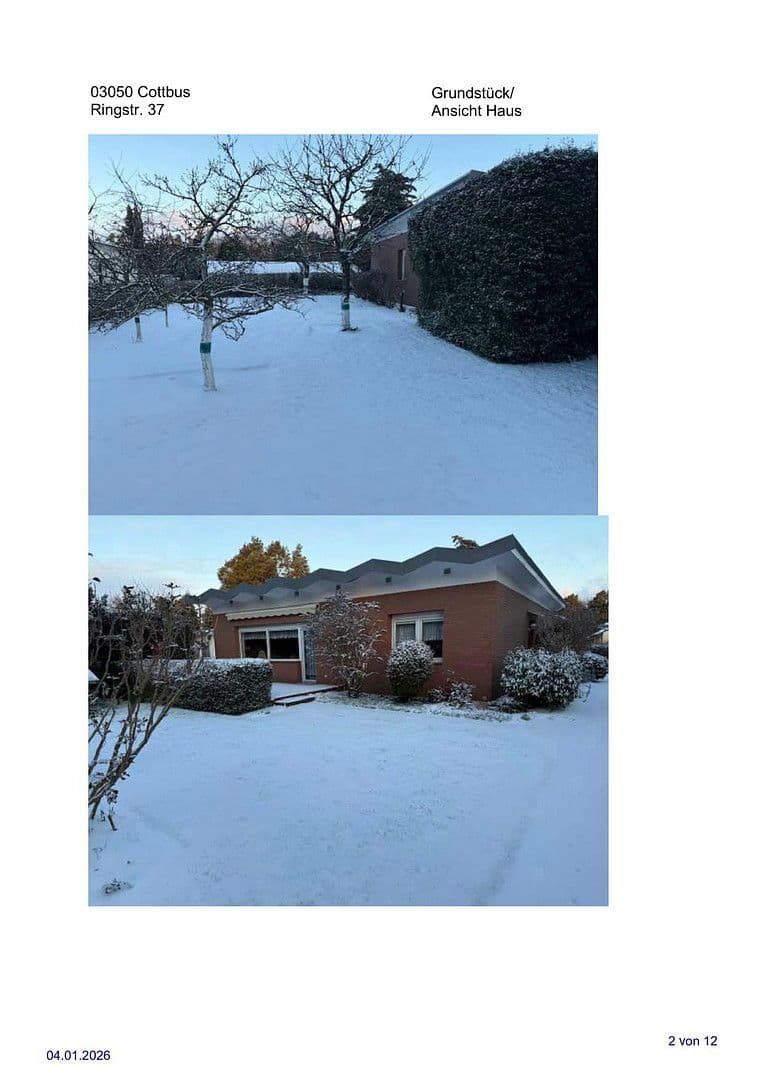 Predaj domu 102 m², pozemek 811 m², Cottbus, Brandenbursko Predaj domu 102 m², pozemek 811 m², Cottbus, Brandenbursko