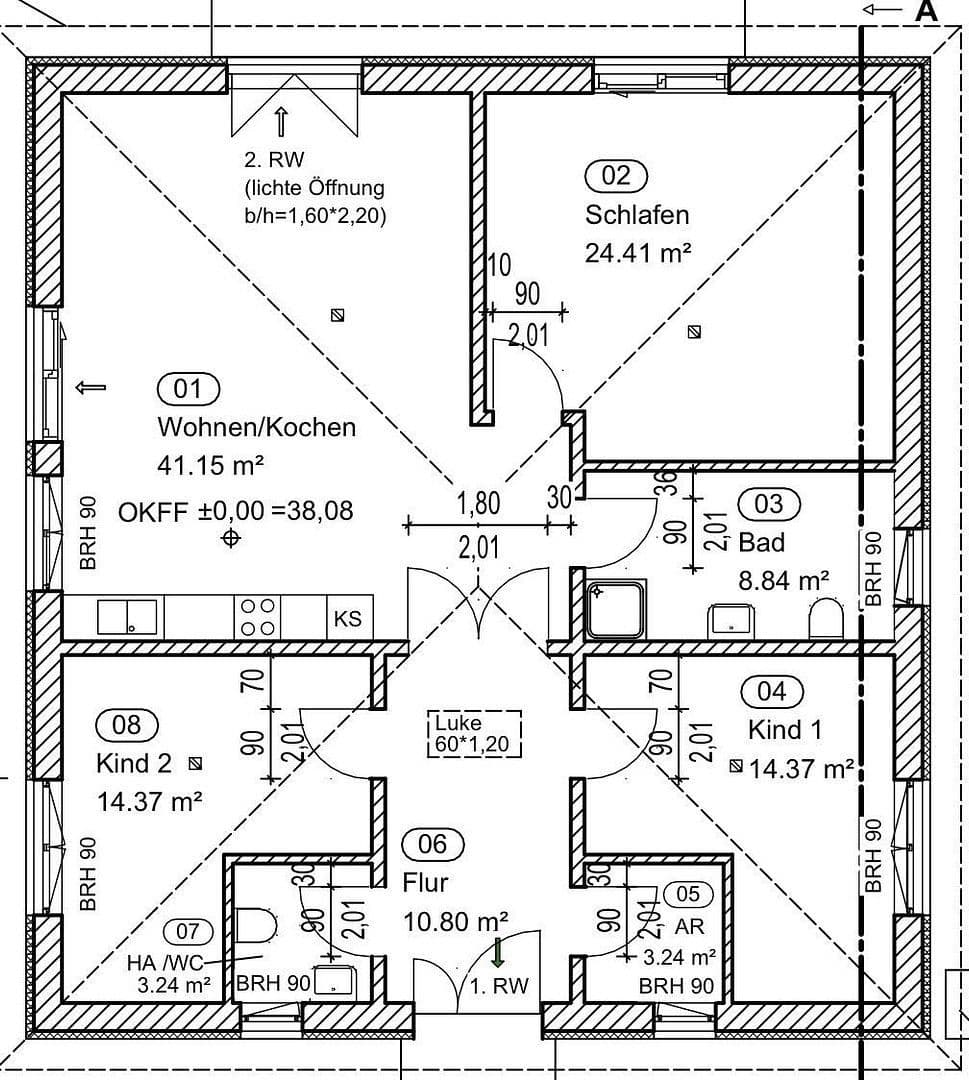 Prenájom domu 131 m², pozemek 820 m², Zossen, Brandenbursko Prenájom domu 131 m², pozemek 820 m², Zossen, Brandenbursko
