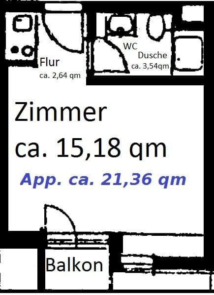 Predaj bytu 1-izbový 22 m², Domänenstraße 119c, TRIER-Kürenz, Porýnie-Falcko Predaj bytu 1-izbový 22 m², Domänenstraße 119c, TRIER-Kürenz, Porýnie-Falcko