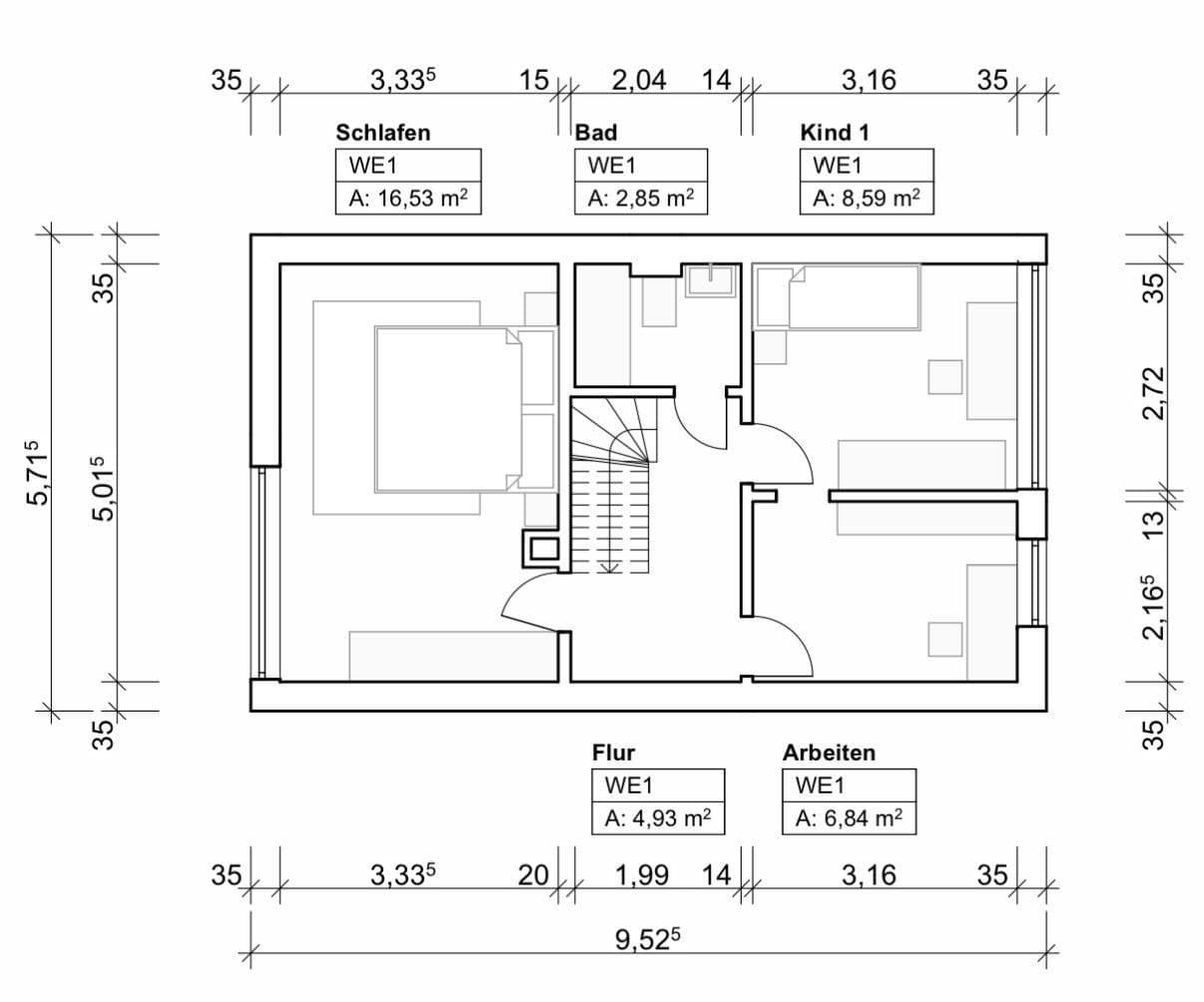 Predaj domu 110 m², pozemek 174 m², Veldener Str. 116, München, Bavorsko Predaj domu 110 m², pozemek 174 m², Veldener Str. 116, München, Bavorsko