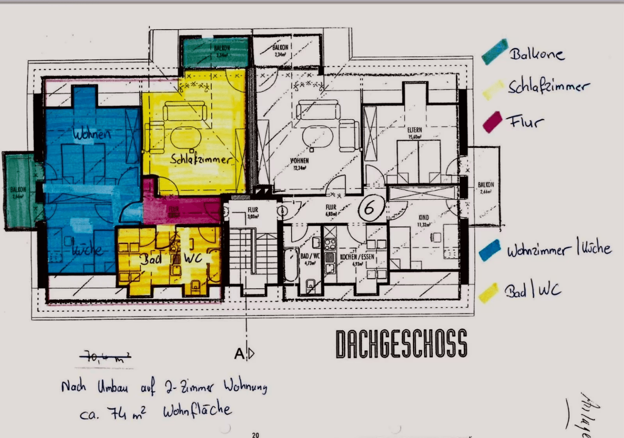 Predaj bytu 2-izbový 74 m², Trostberg, Bavorsko Predaj bytu 2-izbový 74 m², Trostberg, Bavorsko