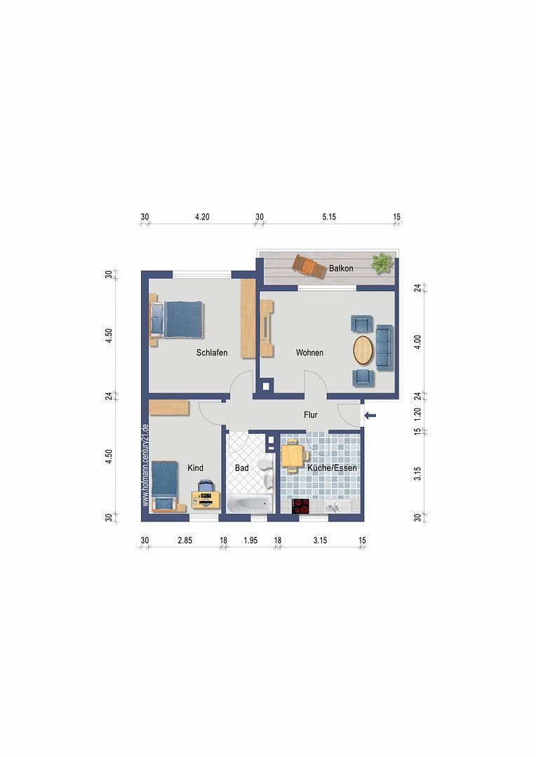 Predaj bytu 3-izbový 67 m², Rheinfelden (Baden), Bádensko-Wurttembersko Predaj bytu 3-izbový 67 m², Rheinfelden (Baden), Bádensko-Wurttembersko