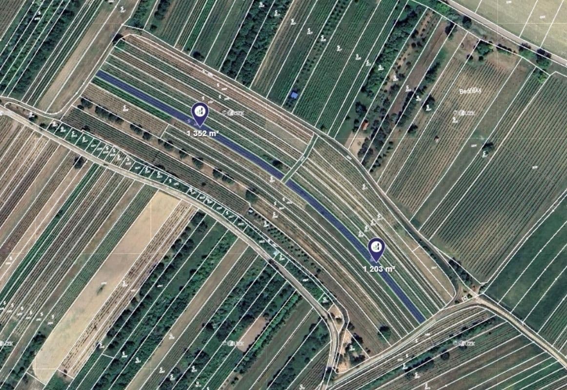 Predaj pozemku 2.555 m², Velké Pavlovice, Jihomoravský kraj Predaj pozemku 2.555 m², Velké Pavlovice, Jihomoravský kraj