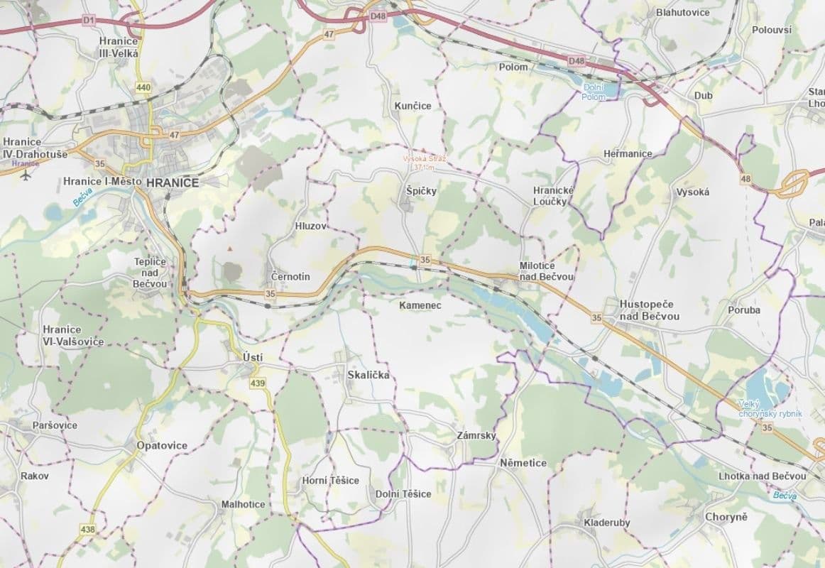 Predaj pozemku 1.221 m², Špičky, Olomoucký kraj Predaj pozemku 1.221 m², Špičky, Olomoucký kraj