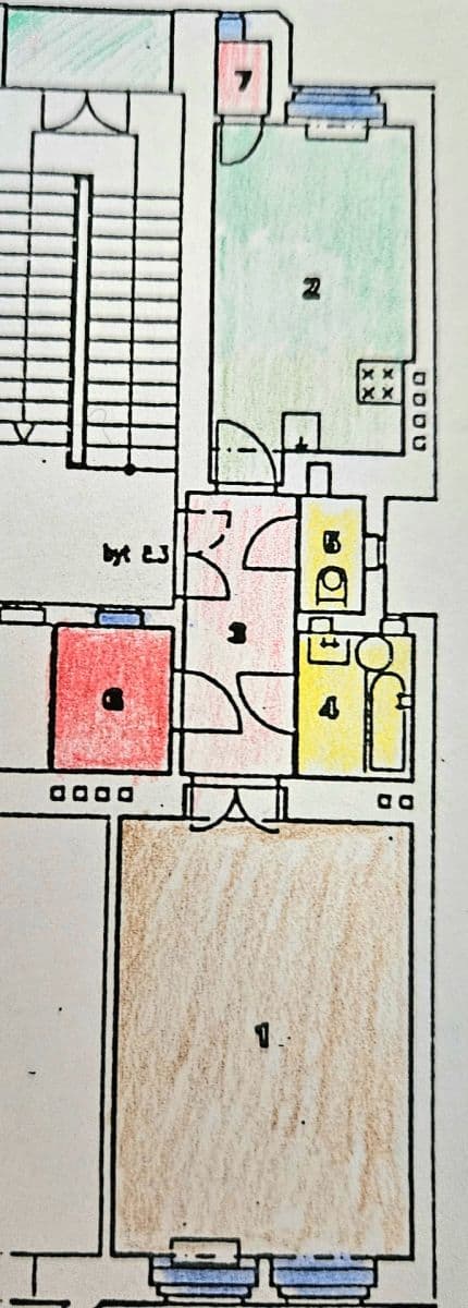 Prenájom bytu 2-izbový 59 m², Krkonošská, Praha, Praha Prenájom bytu 2-izbový 59 m², Krkonošská, Praha, Praha