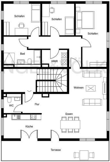 Prenájom bytu 4-izbový 146 m², Dortmund, Severné Porýnie - Westfálsko Prenájom bytu 4-izbový 146 m², Dortmund, Severné Porýnie - Westfálsko