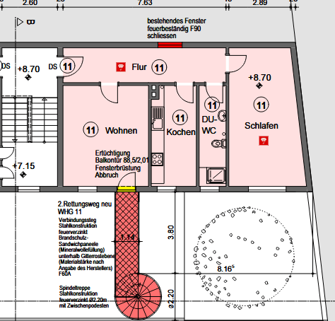 Prenájom bytu 2-izbový 68 m², Joliot-Curie-Str. 10, Gera, Durínsko Prenájom bytu 2-izbový 68 m², Joliot-Curie-Str. 10, Gera, Durínsko